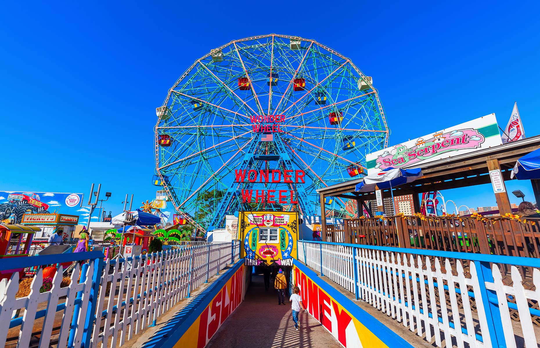 Now: Coney Island, New York